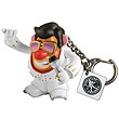 Elvis Presley White Jumpsuit Mr. Potato Head Key Chain